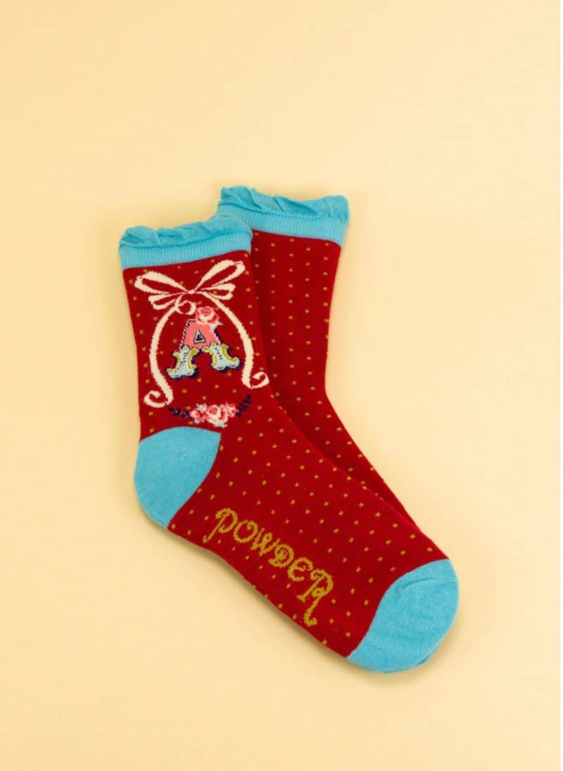 Powder A to Z Bamboo Socks