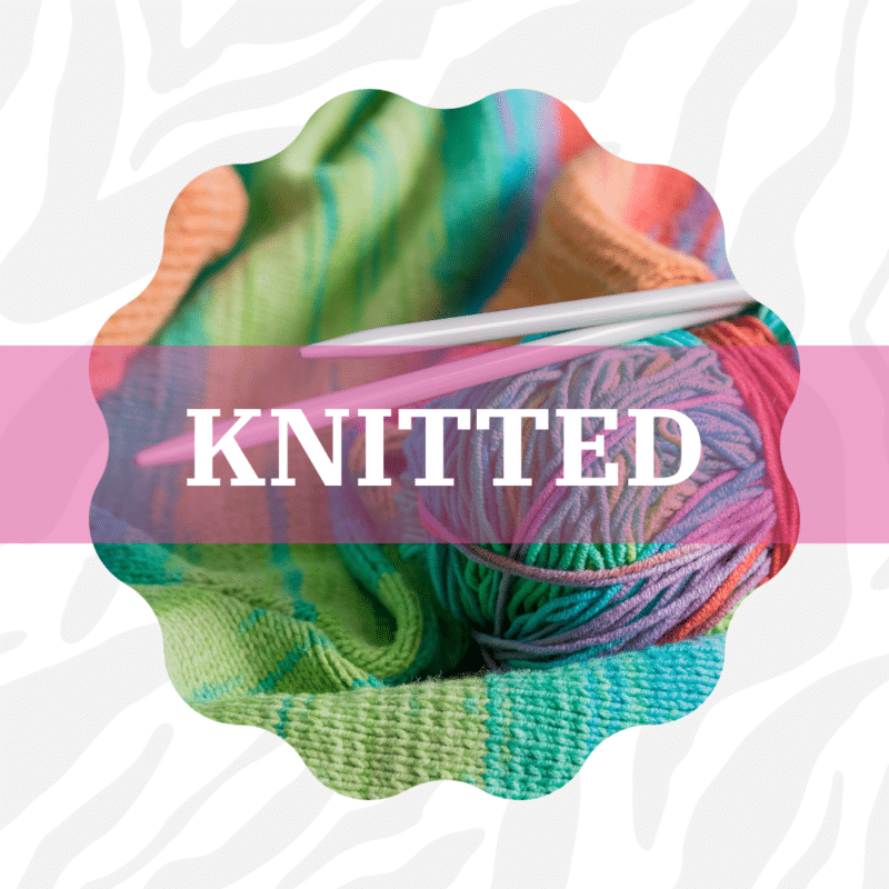 Knitted